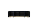 Kasha - 4 Door Sideboard - Gold Feet