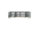 Kasha - 4 Door Sideboard - Gold Feet
