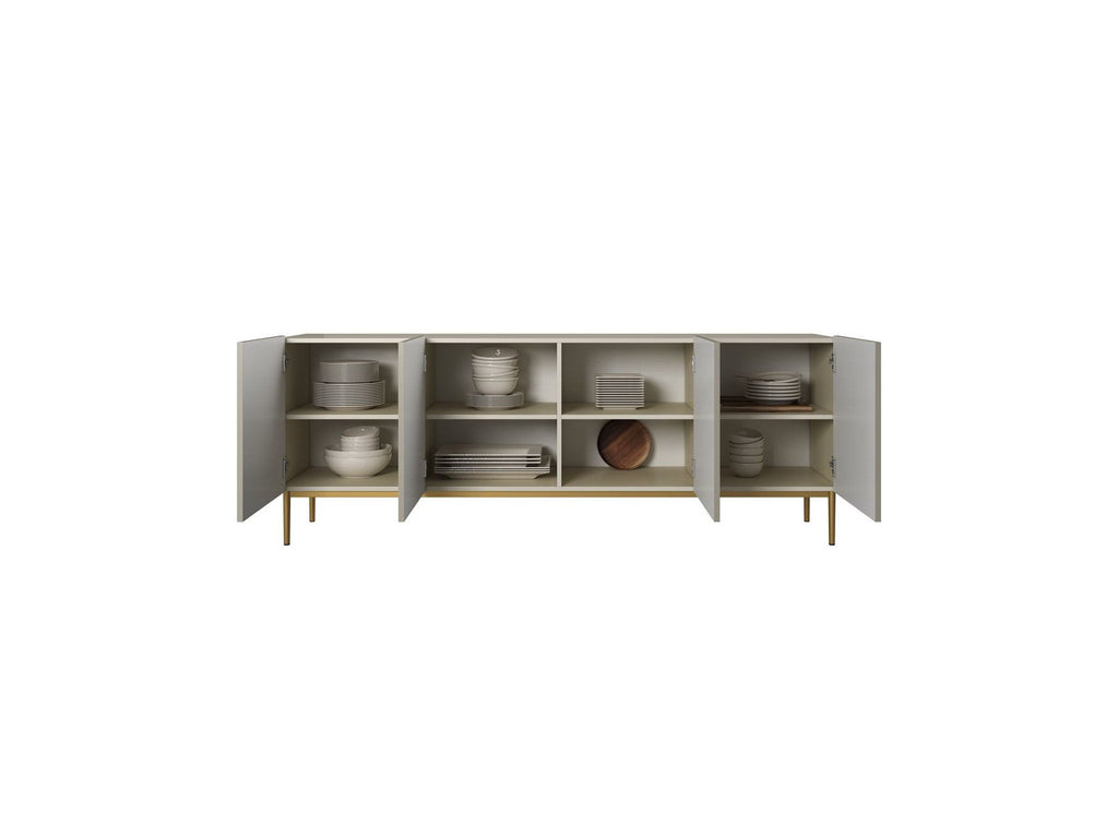 Kasha - Buffet 4 Portes - Pieds Or