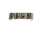 Kasha - Buffet 4 Portes - Pieds Or