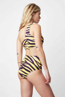 LINO ZEBRA SUN SWIMSUIT TOP