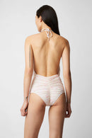 MAILLOT DE BAIN 1 PIECE FALCON COQUILLAGES SOFT PINK