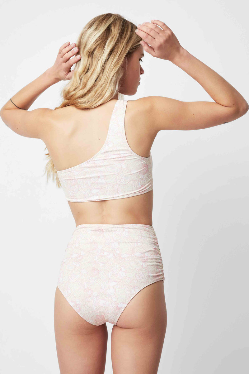 BAÑADOR TOP LINO SHELL ROSA SUAVE