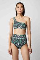 BAS DE MAILLOT VITO COQUILLAGES VERT PRAIRIE