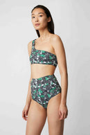 BAS DE MAILLOT VITO COQUILLAGES VERT PRAIRIE