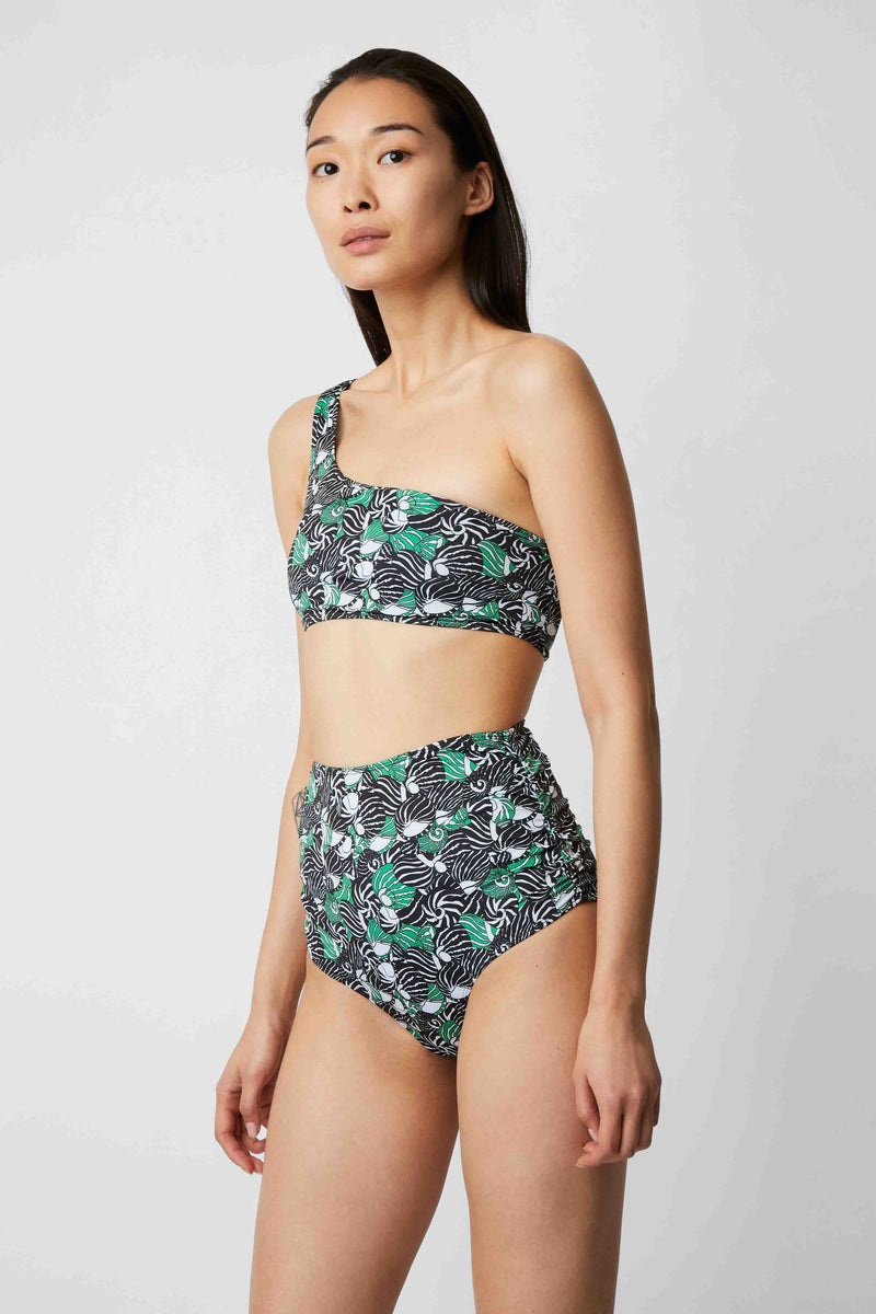 BAS DE MAILLOT VITO COQUILLAGES VERT PRAIRIE
