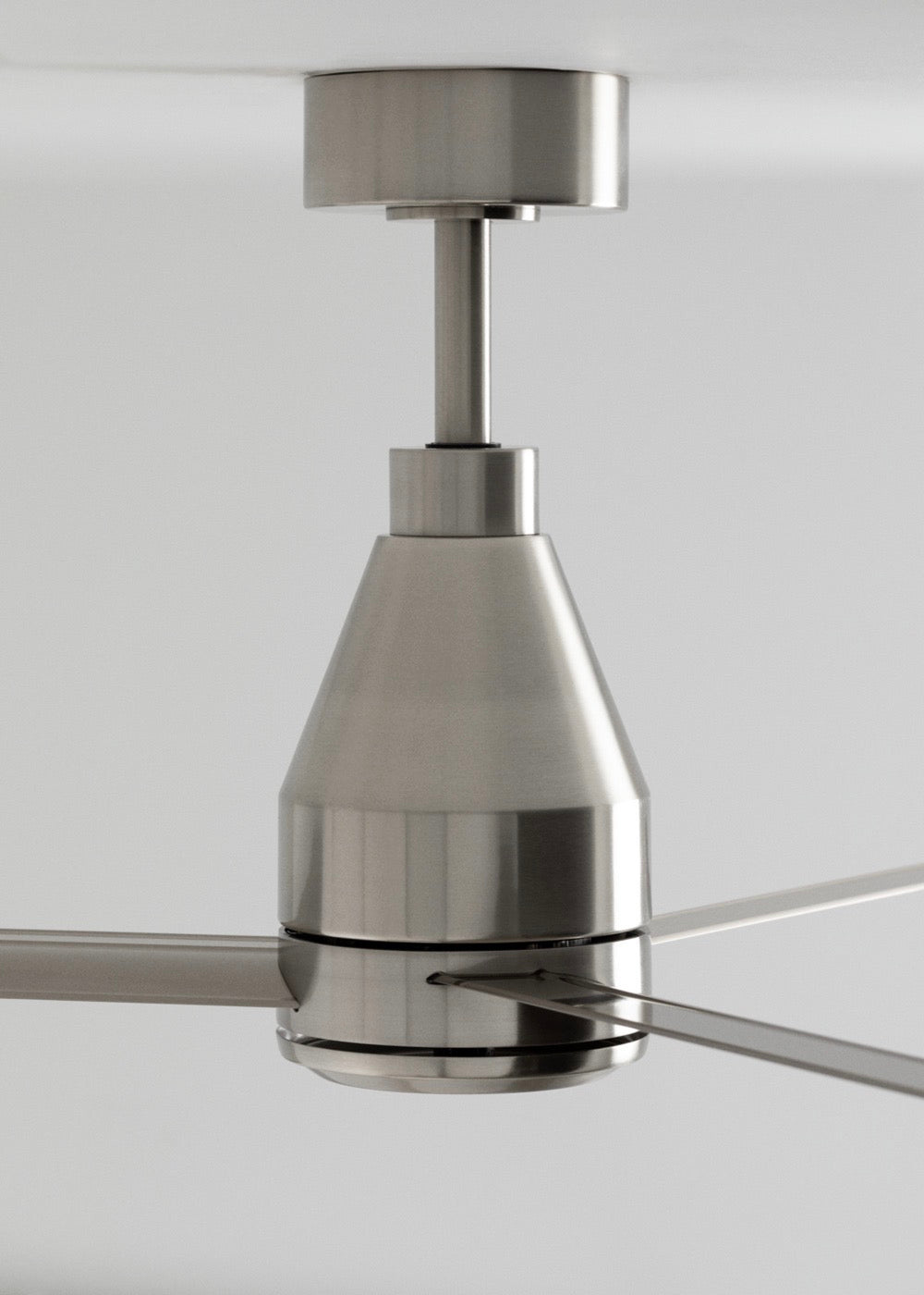 Wind Steel - Ventilateur De Plafond Silencieux 40W - Nickel