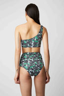 BAS DE MAILLOT VITO COQUILLAGES VERT PRAIRIE