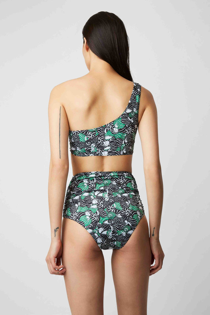BAS DE MAILLOT VITO COQUILLAGES VERT PRAIRIE