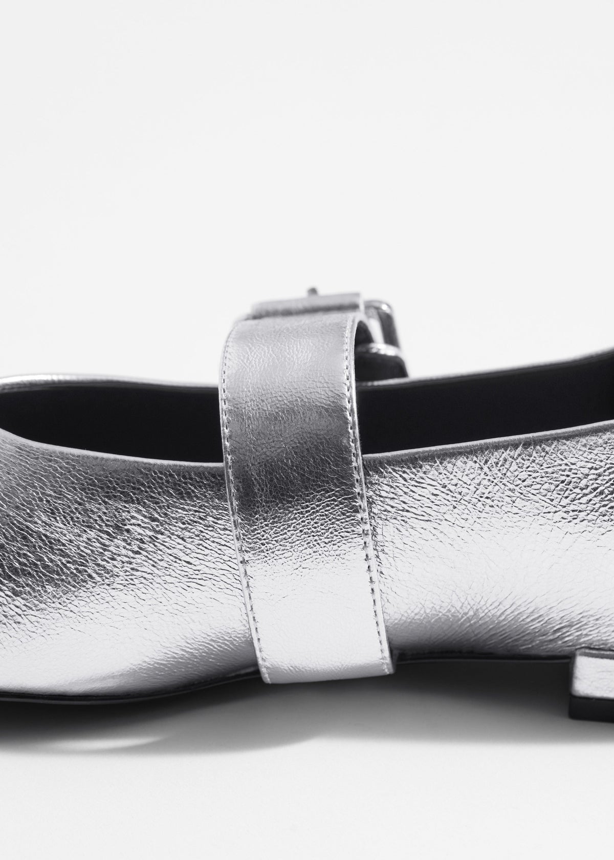 Ballerines Alessa À Brides Croisées - Argentées