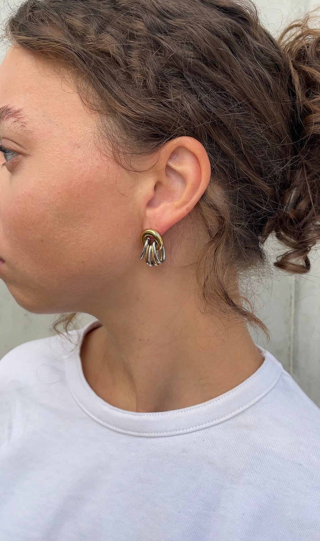 Bicolour Earrings