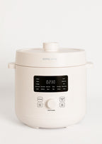 Pressure Cooker Studio - Olla a Presión Eléctrica Multifuncional Programable - 6L - Blanco Roto