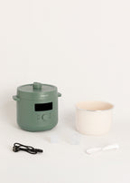 Pressure Cooker Studio - Olla a Presión Eléctrica Multifunción Programable - 6 L - Verde Salvia
