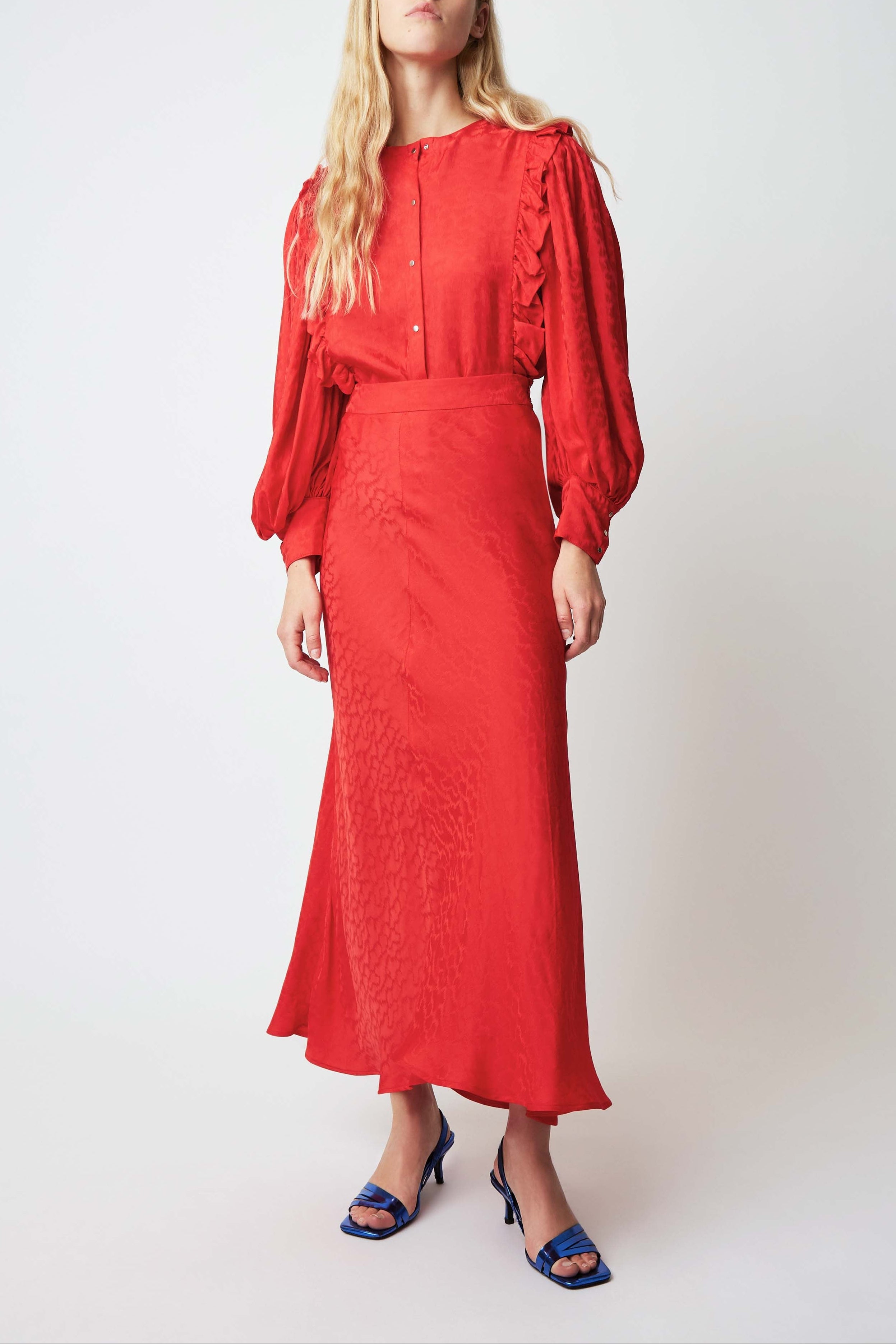 FALDA ELTON CLOUD ROJO