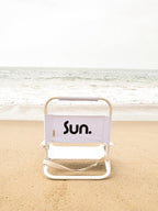 Chaise De Plage écologique Nouveau Bleu & Blanc - Adultes