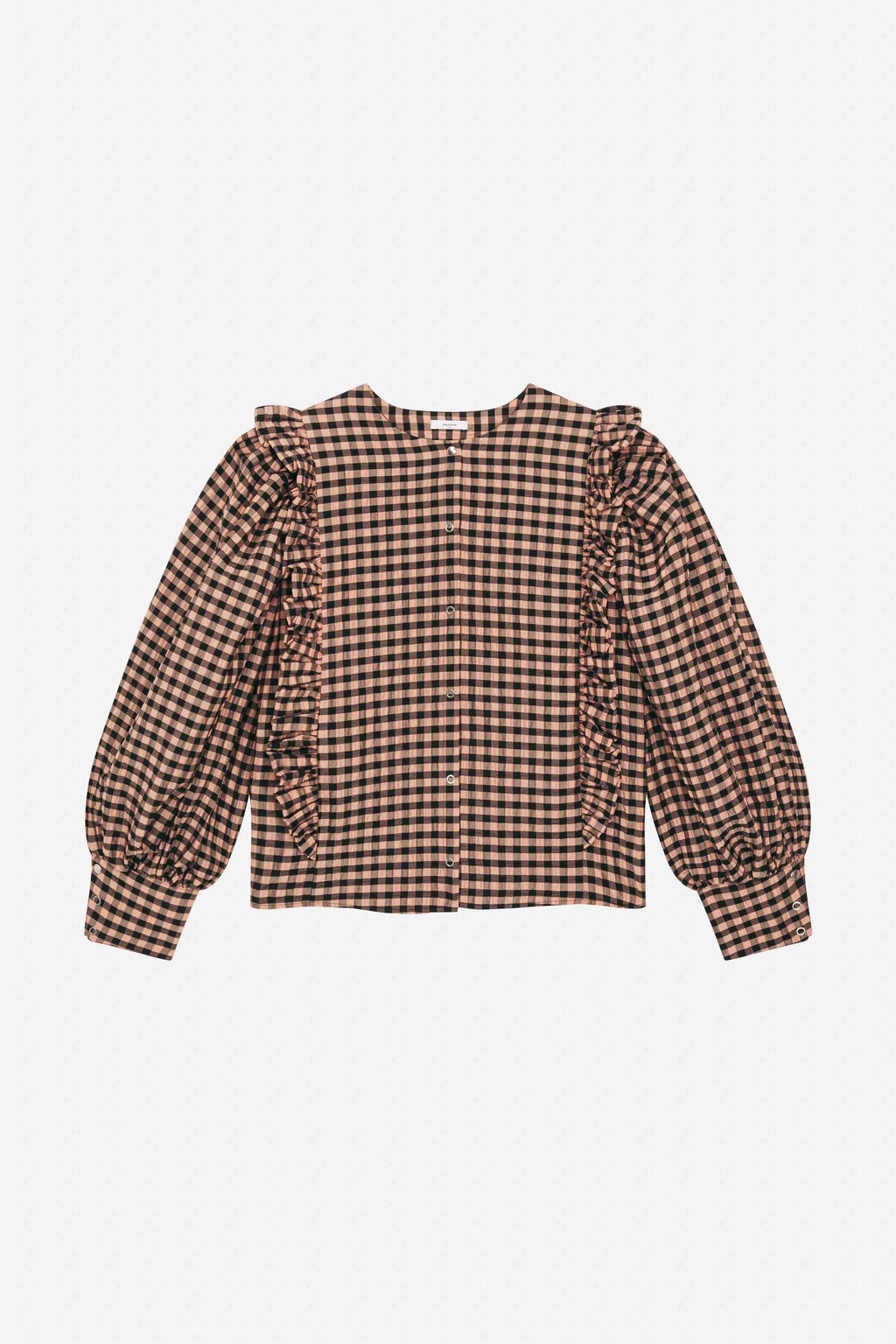 DUSTIN DOMINO POWDER BLOUSE