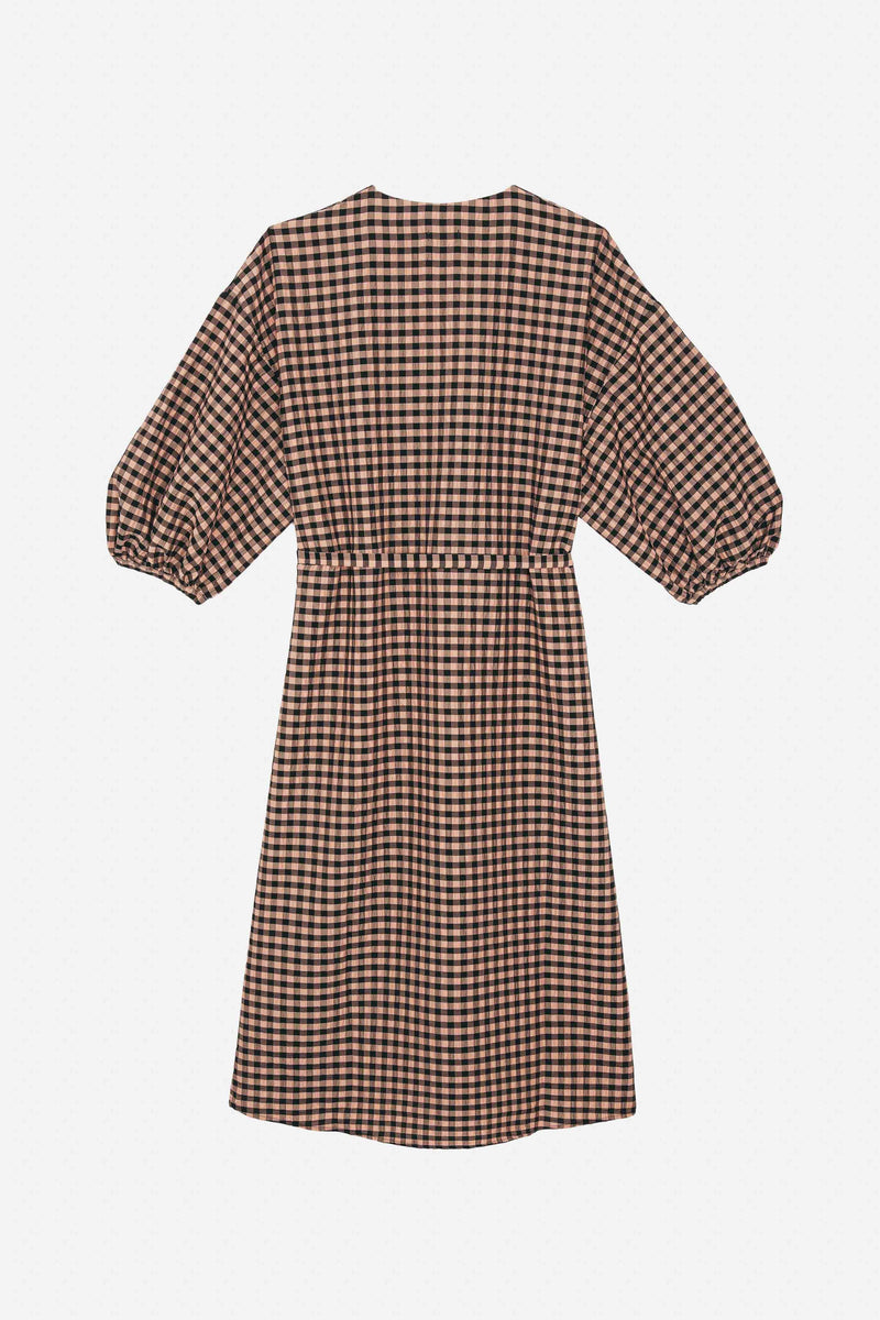 VESTIDO FINO POLVO DOMINO