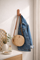 Patère Le Malin Porte Serviette - Terracotta