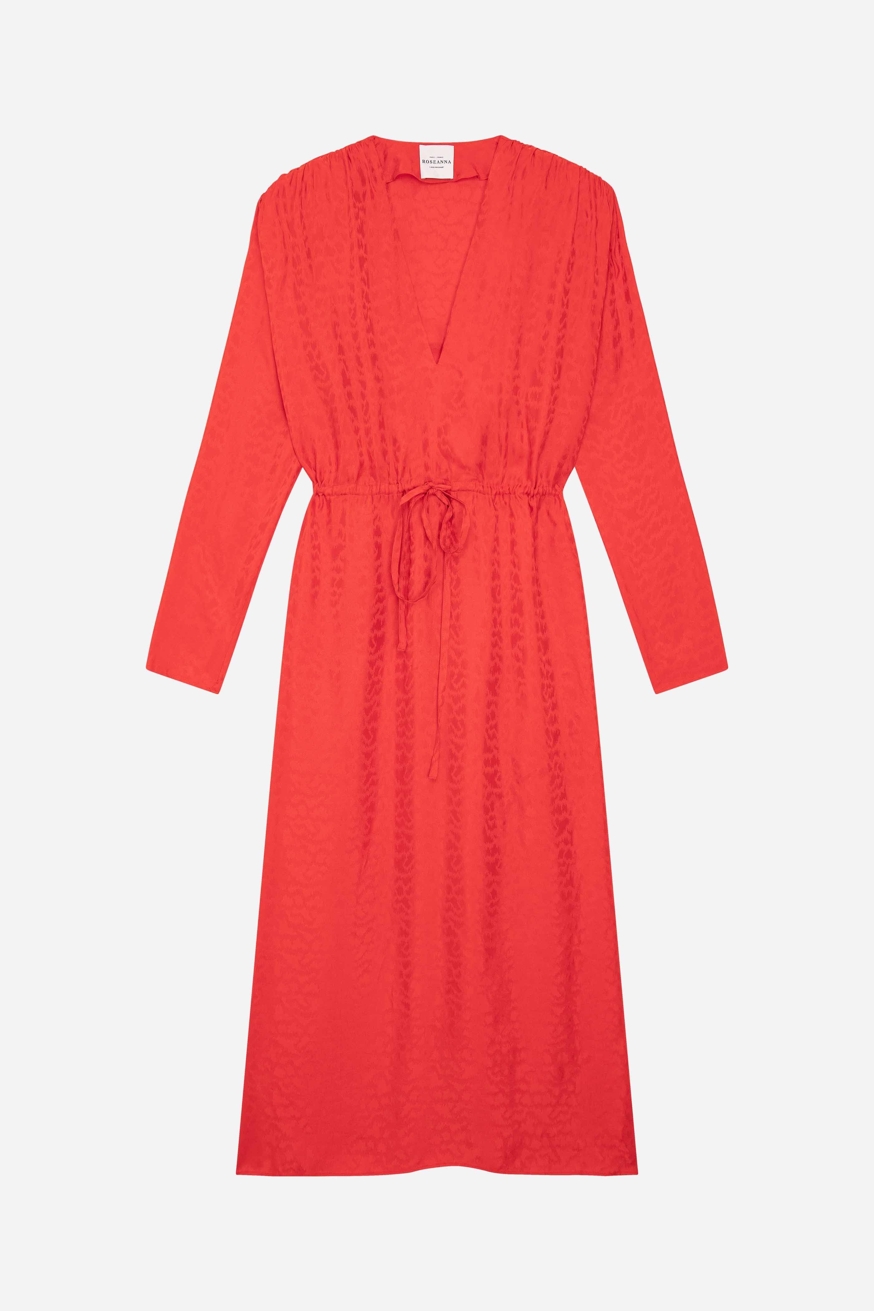 VESTIDO CAROLINE CLOUD ROJO