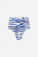 BAS DE MAILLOT VITO ZEBRA BLEU MER