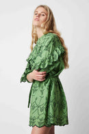 ROBE GROOVY FELICITA VERT PRAIRIE