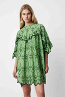 ROBE GROOVY FELICITA VERT PRAIRIE