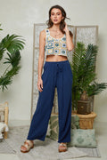 Pantalon - Marine - Femme
