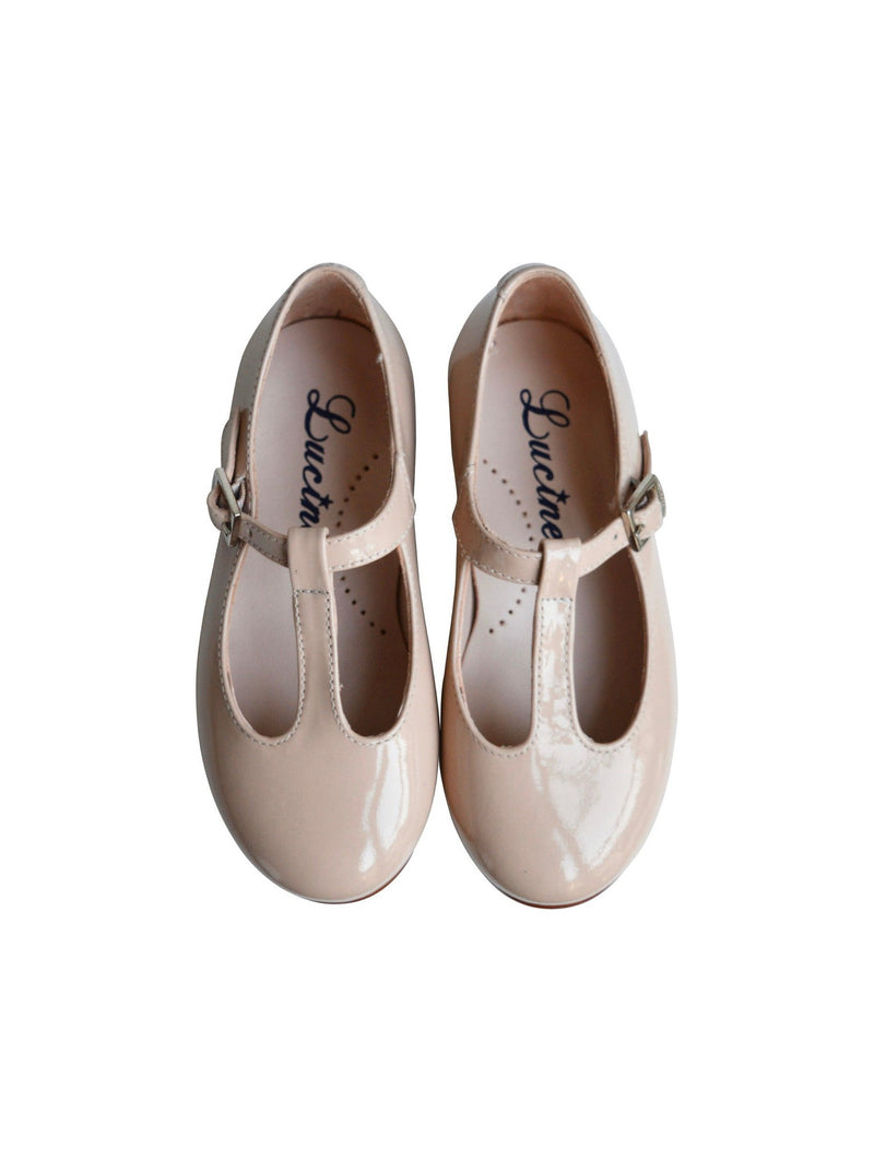 Chaussures Chloé Cuir Vernis - Rose Nude - Fille