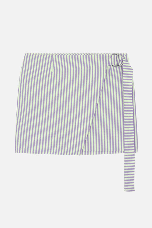 JOY HOCKNEY PURPLE SKIRT