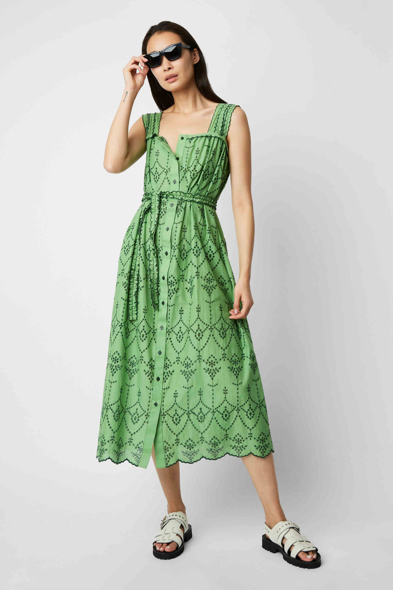 ROBE PALMA FELICITA VERT PRAIRIE