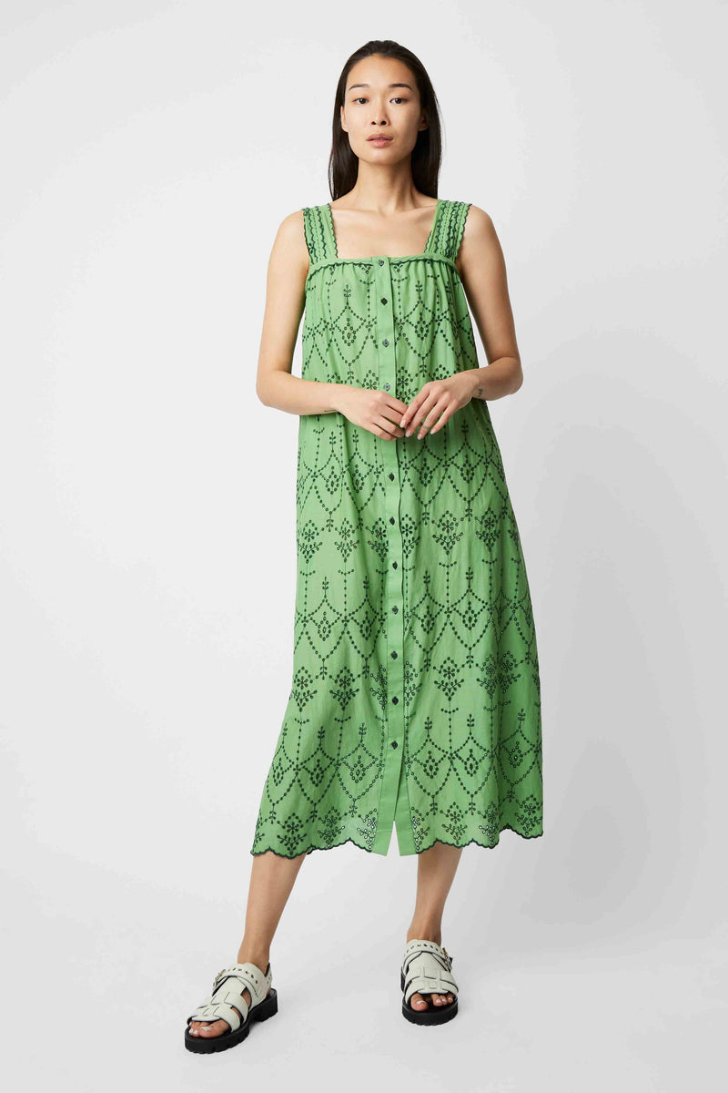 ROBE PALMA FELICITA VERT PRAIRIE