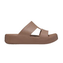 Crocs Getaway Pkateform H-Strap Women's Sandals - Latte