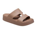 Crocs Getaway Pkateform H-Strap Women's Sandals - Latte
