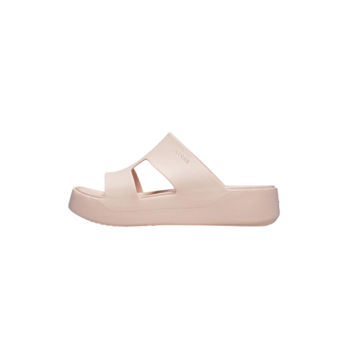 Sandalias Mujer Crocs Getaway Pkateform H-Strap - Rose Quartz