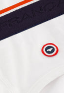 Slip Blanc En Coton Avec Cocarde - Terrible Blanc