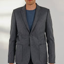 Maison Standards - Chaqueta de franela - Chinãƒâ© Gris - Hombre - Maison Standards