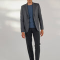 Maison Standards - Flannel Jacket - Chiné Grey - Men - Maison Standards