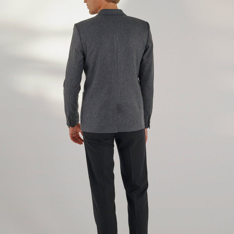 Maison Standards - Chaqueta de franela - Chinãƒâ© Gris - Hombre - Maison Standards