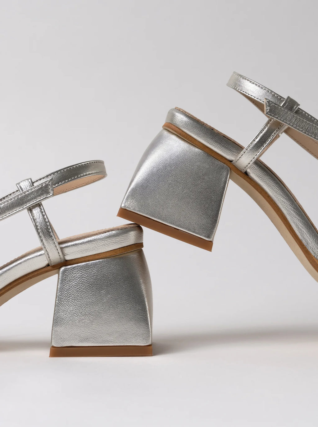 Sandales Square Crush Silver
