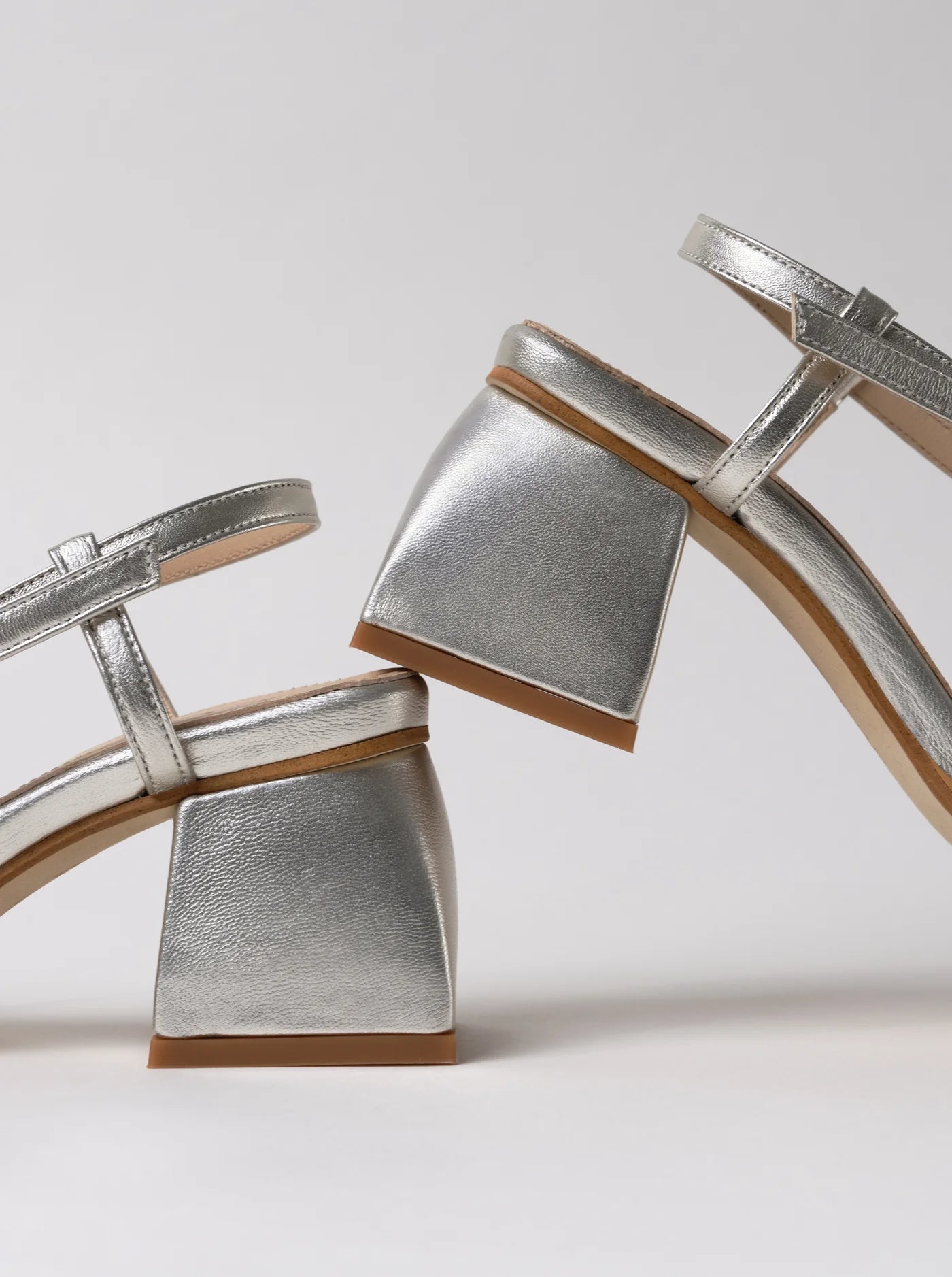 Sandales Square Crush Silver