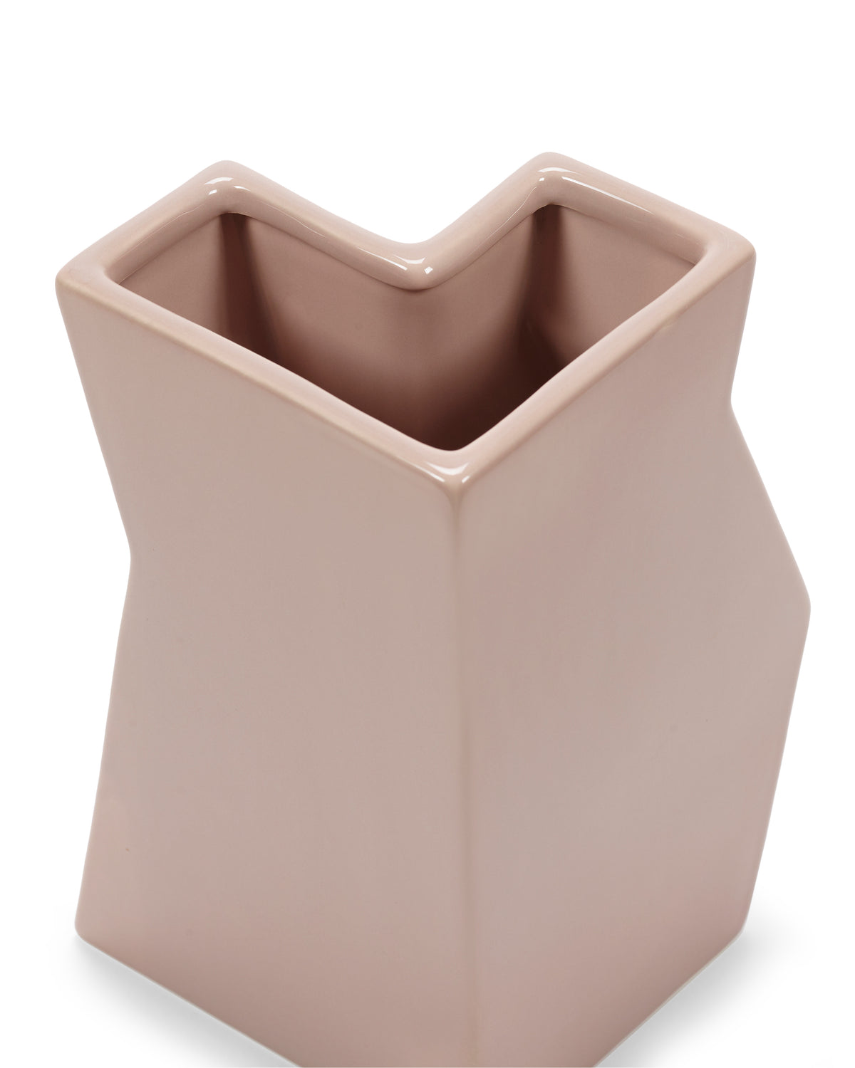 Sculptural Confluence Part 1 Bebop - Vase °3 - Grès - Rose