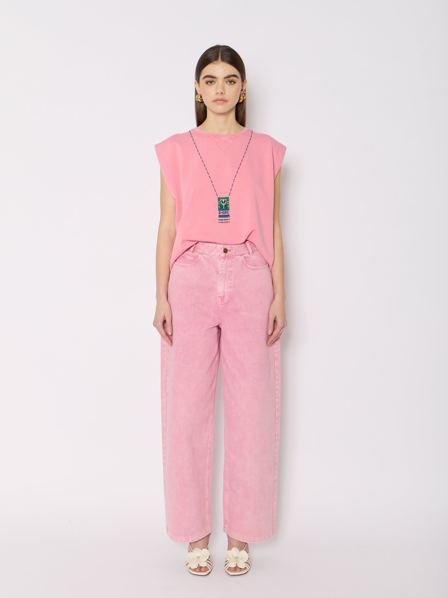 Berenice - Jean Wide Leg - Pink