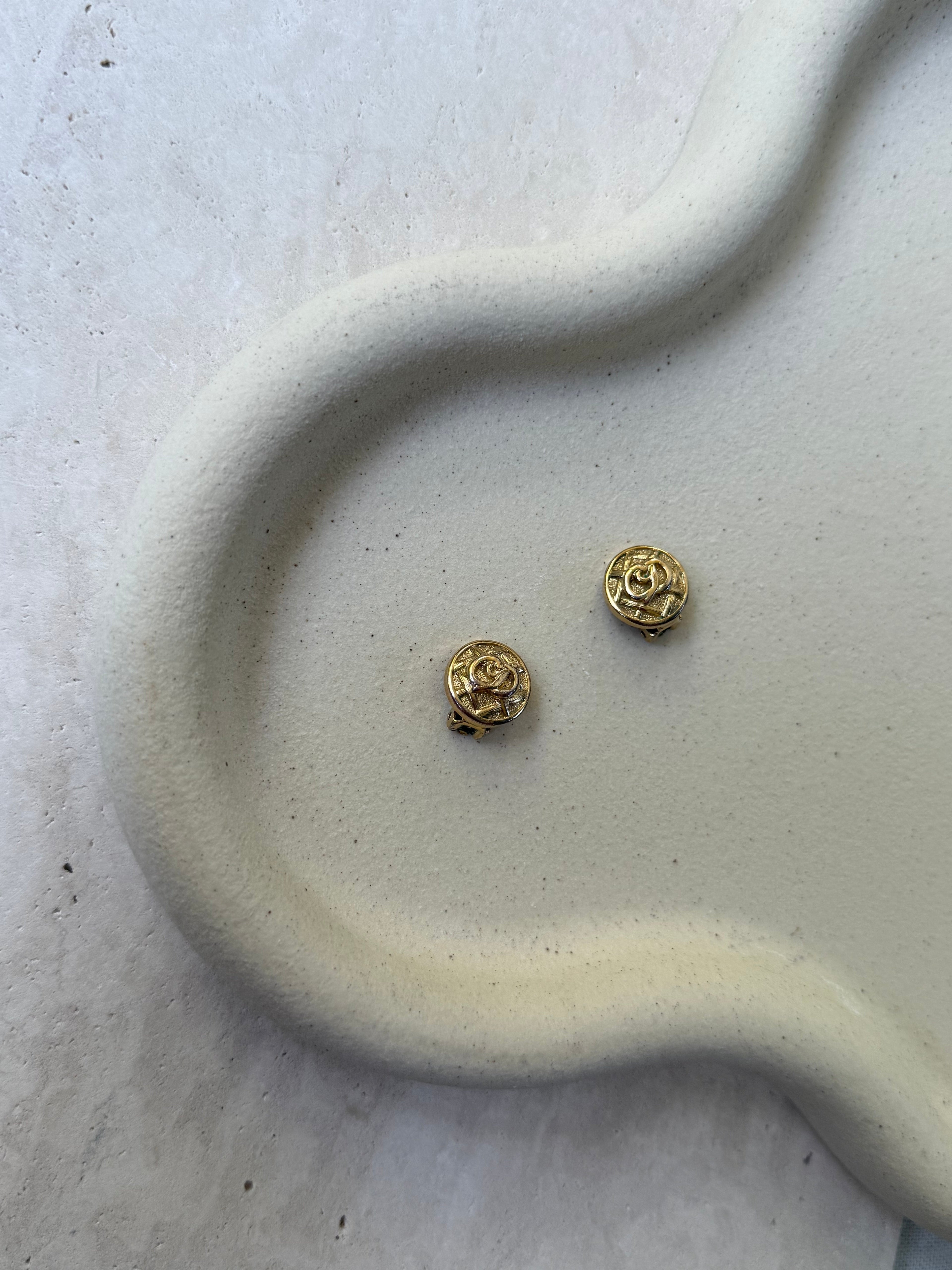 Pendientes Christian Dior Vintage - Modelo Pequeño Cd