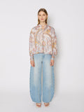 Berenice - Camisa Ml Cuello V Estampada - Ibiza-Sunshine
