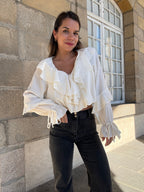 Blusa Iris Crudo