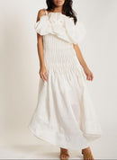 Robe Longue - White - Femme