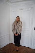 Manteau Fourrure Elody - Beige