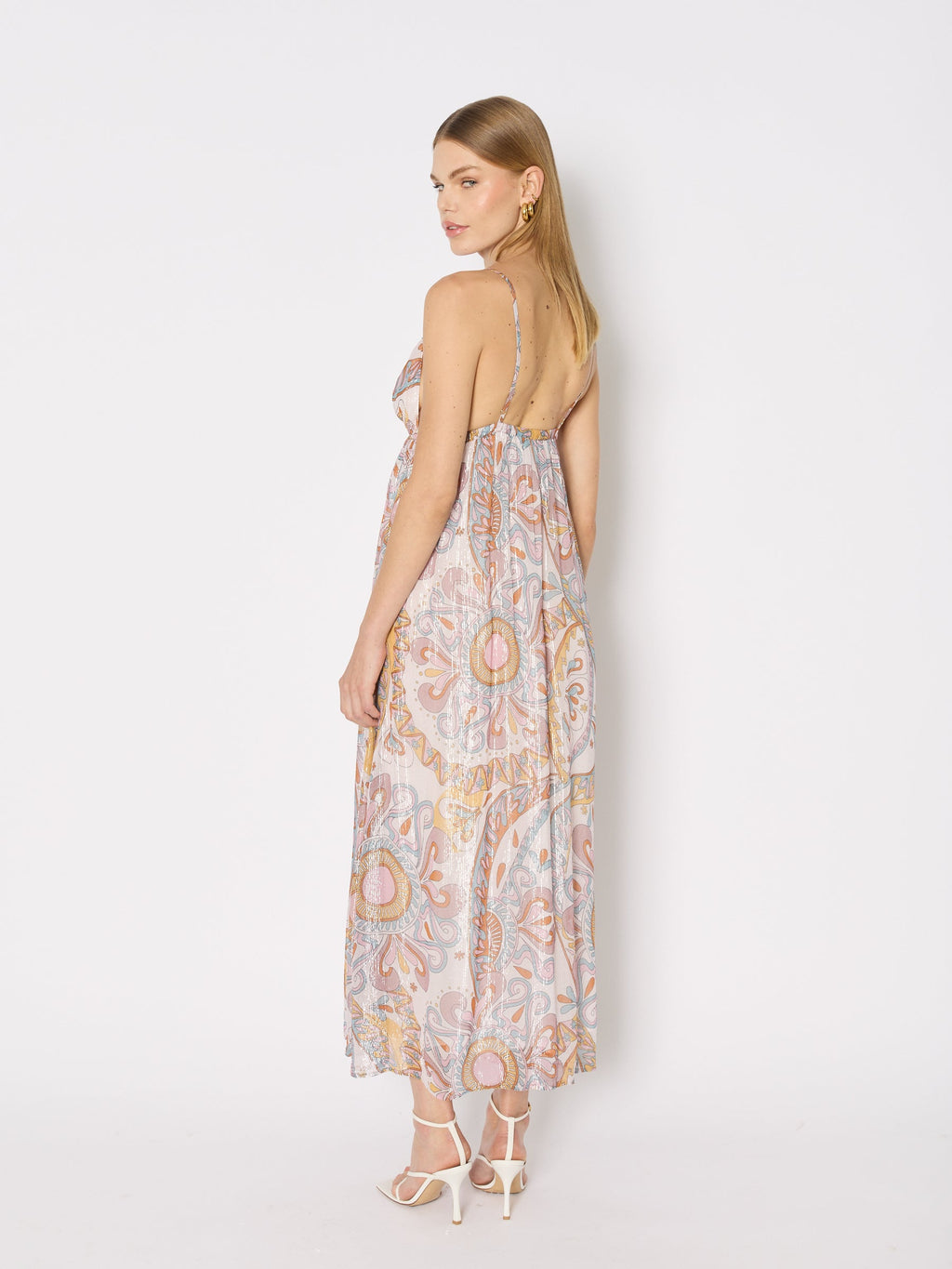 Berenice - Vestido Largo Estampado Tirantes - Ibiza-Sunshine