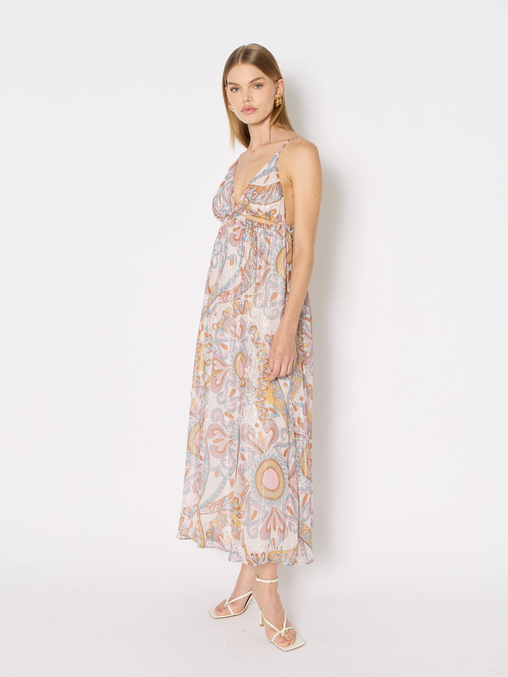 Berenice - Vestido Largo Estampado Tirantes - Ibiza-Sunshine
