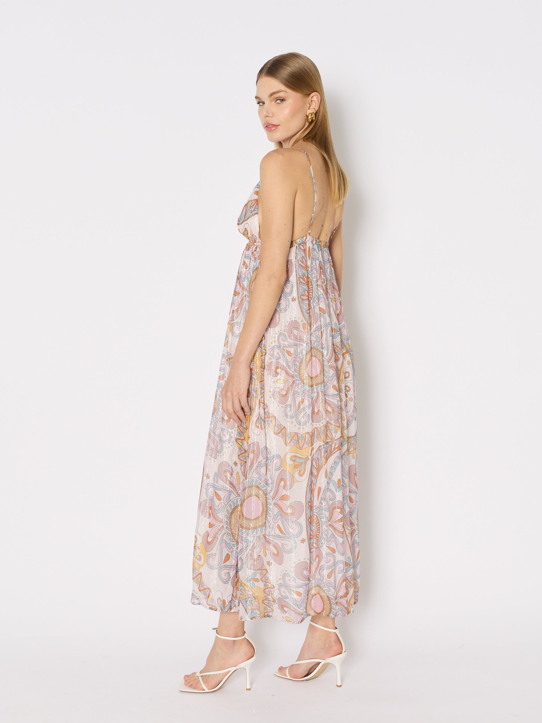 Berenice - Vestido Largo Estampado Tirantes - Ibiza-Sunshine